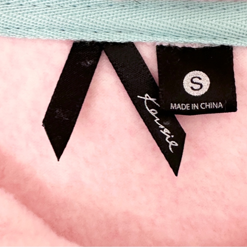 Kenzie Owl Fleece Sleep Hoodie S Pink - Picture 3 of 6